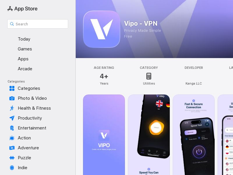 Vipo VPN CPI iOS