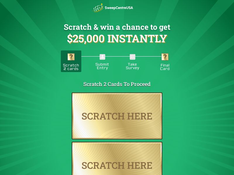 American Sweepstakes Scratch to Win - US