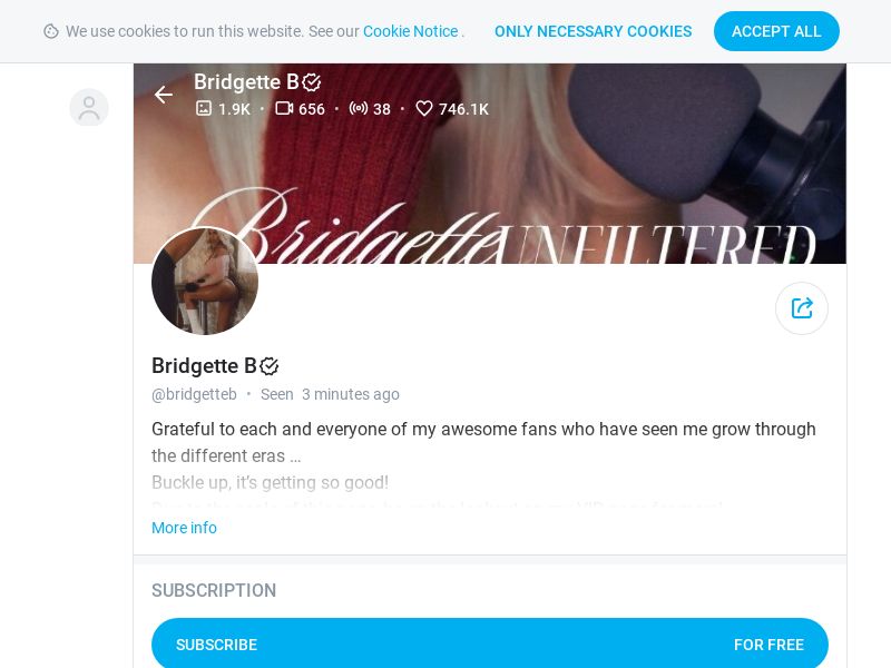 OnlyFans - Bridgette B