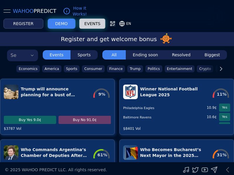Wahoopredict - Sports Betting (CPA) - Tier 1