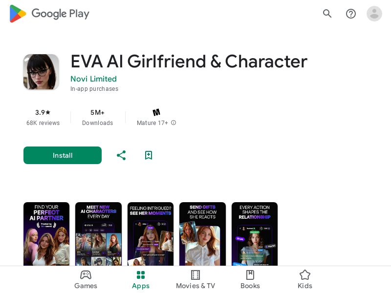 EVA AI - PPS - Android