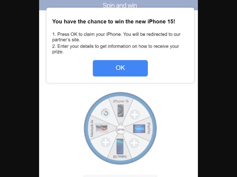 [MOB] Win iPhone 15 Spin® /AE [Etisalat] PIN