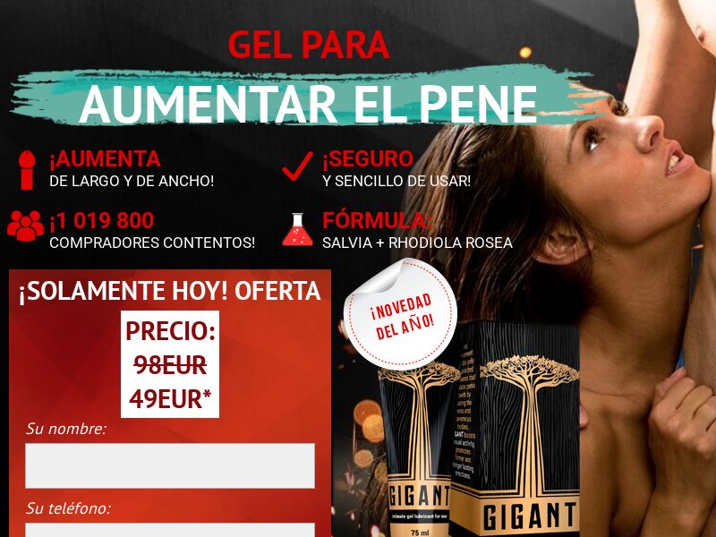 Gigant ES - penis enlargement cream