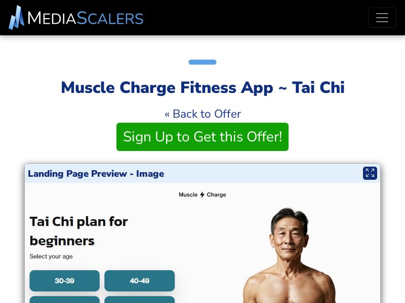 Muscle Charge Fitness App ~ Tai Chi [US, CA, AU, UK, NZ]