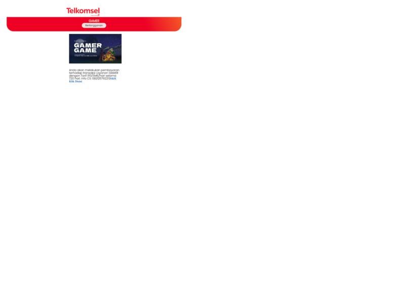 Gamer Game TELKOMSEL