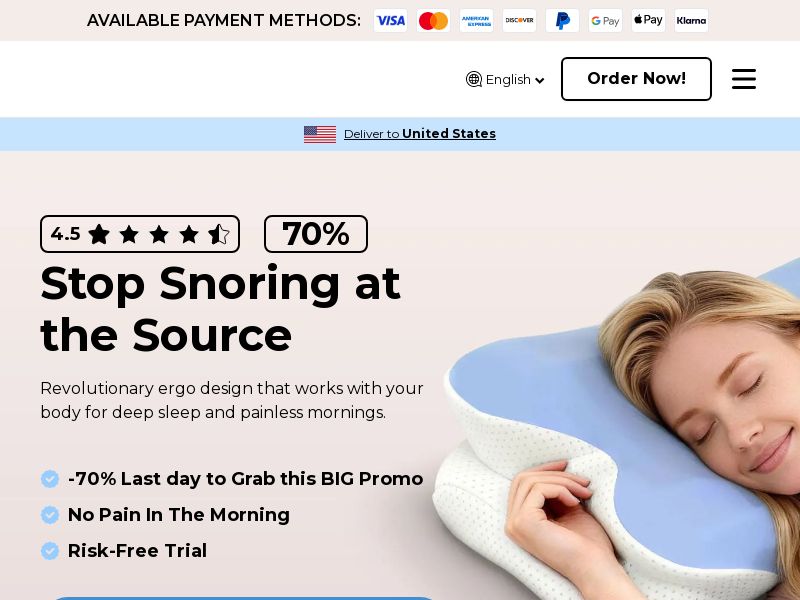 ! SPOTLIGHT - Melara Air Pillow [INTL] (Social,Banner,Native,Push,SEO,Search,Brand Bidding) - CPA