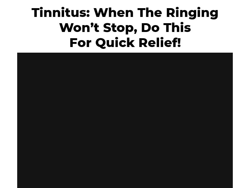 Neuro Calm Pro - Tinnitus Supplement - RevShare (US,CA,UK,IE,AU,NZ)