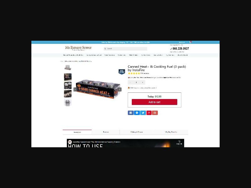 InstaFire - Canned Heat - RevShare (US)