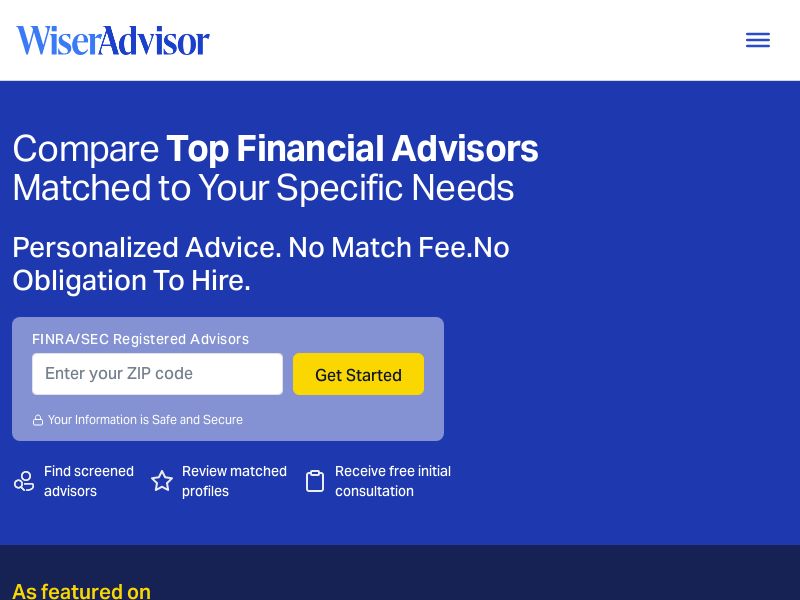 Wiser Advisor - US - CPA - mWeb/PC - Social, Content (Pre-approval required)