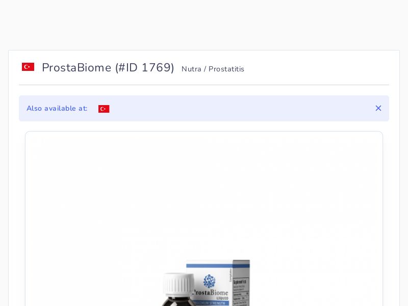 ProstaBiome