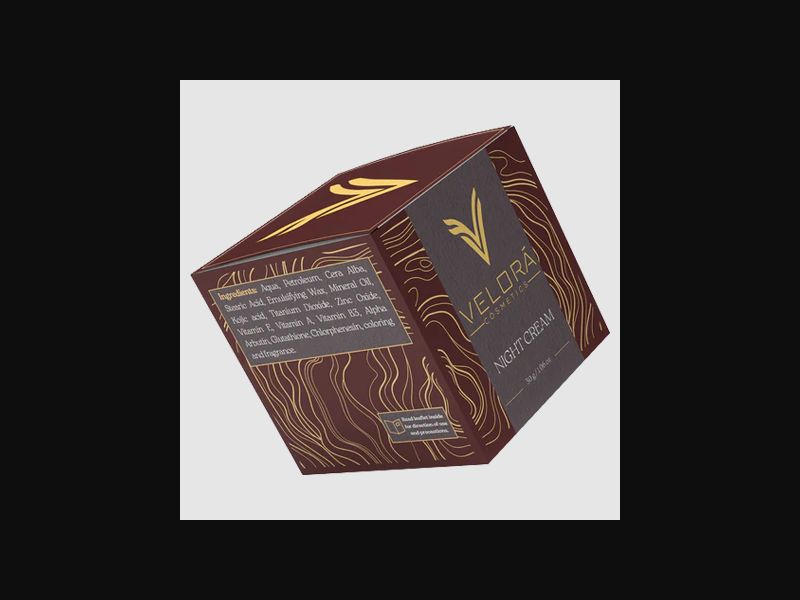Velora Night Cream - anti-aging cream