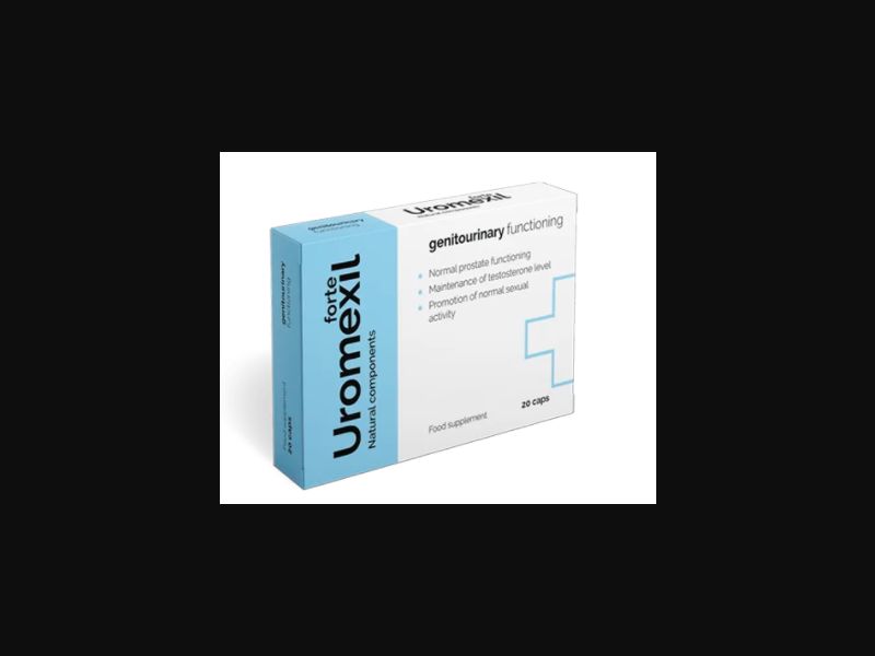 Uromexil Forte - capsules for potency