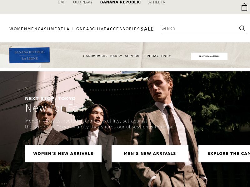 Banana Republic - US,UK