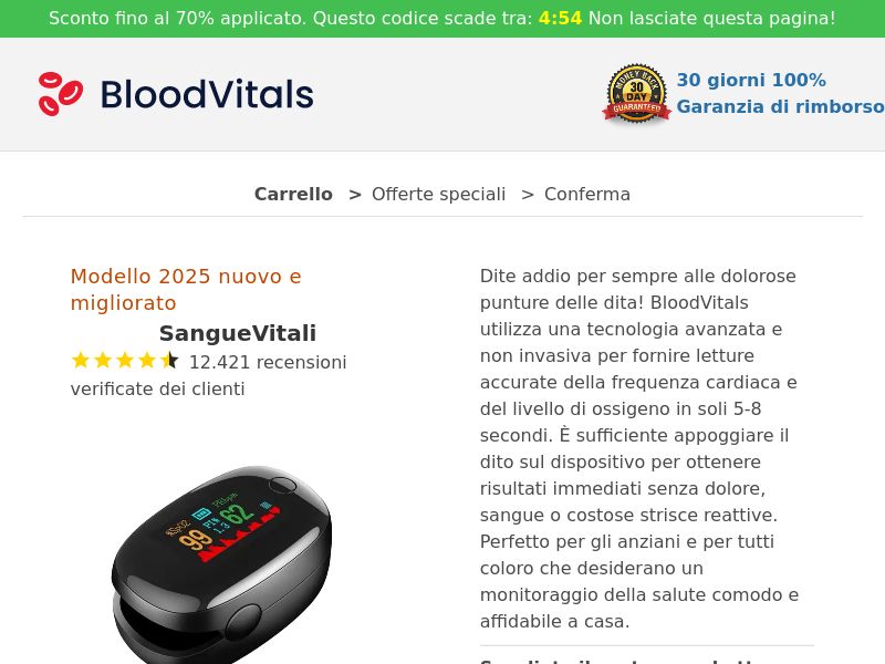 BloodVitals SS - IT