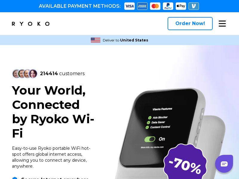 Ryoko PRO - WiFi Router WW [DUPLICATED]