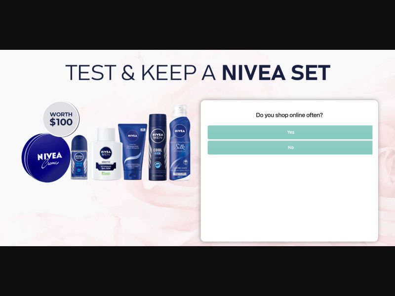 AU - Quiztionnaire - Nivea (Test+Keep) - (CPL)