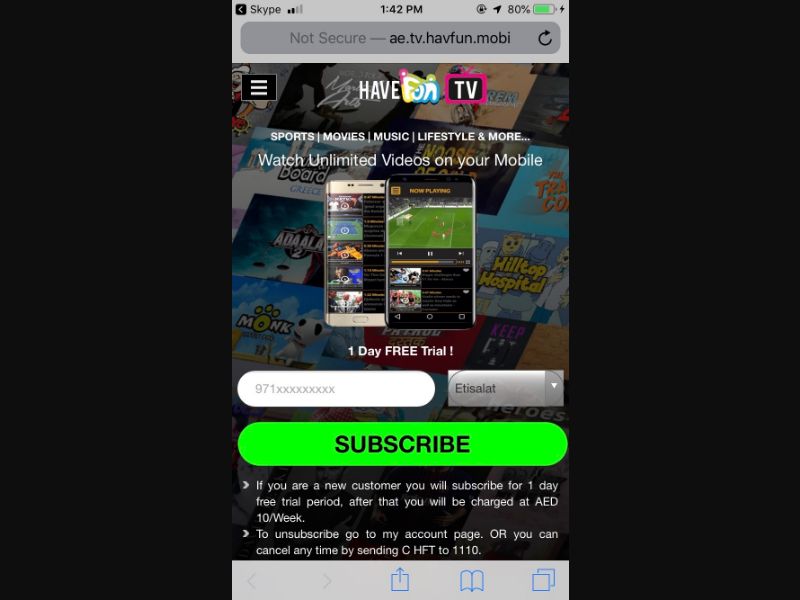 [MOB] Have Fun TV /AE [Etisalat]