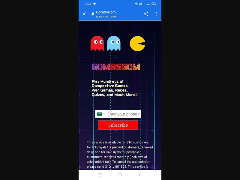 [MOB] GOMBSGOM /SA [all carriers] - PIN