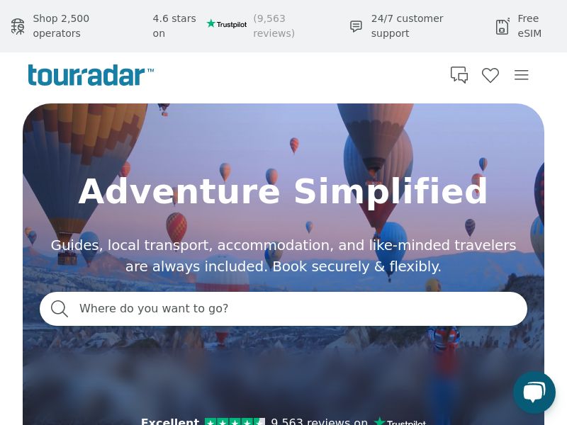 Tourradar.com CPS - Multiple Geos