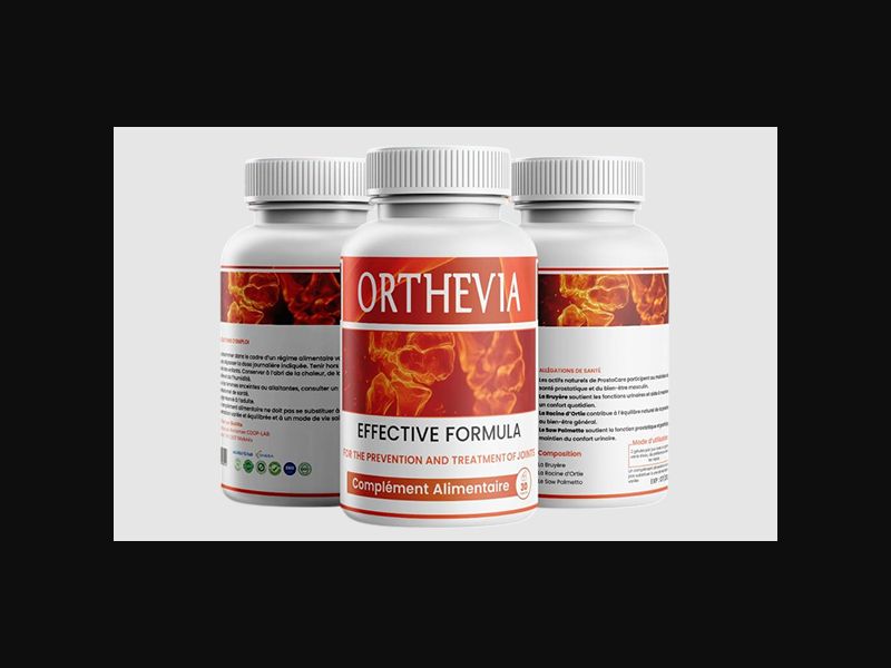 Orthevia - capsules for joints