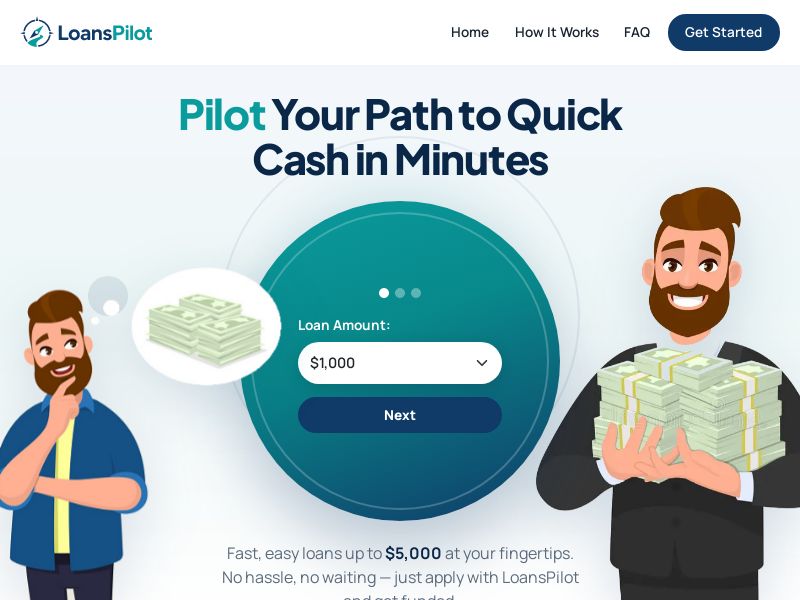 LoansPilot.us: Pilot Your Path to Quick Cash in Minutes