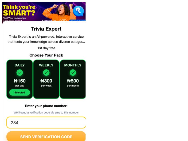 TRIVIA EXPERT Daily (NMO) - Evina