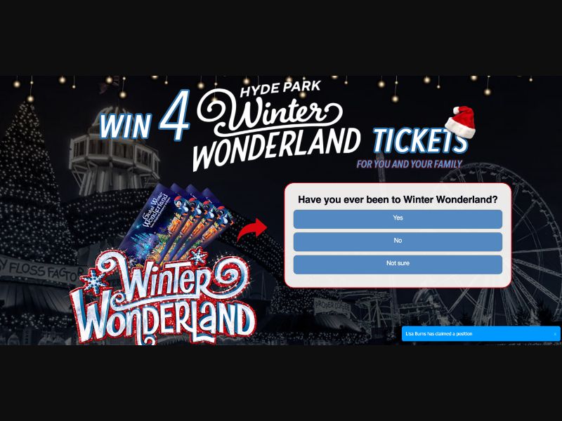 UK - Quiztionnaire - Winter Wonderland - (CPL)