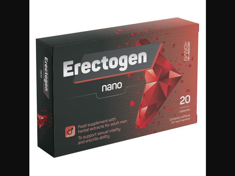 Erectogen Nano - capsules for potency | free