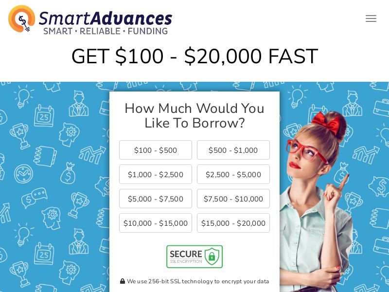 SmartAdvances.com Loans CPL (Lead Gen) - USA
