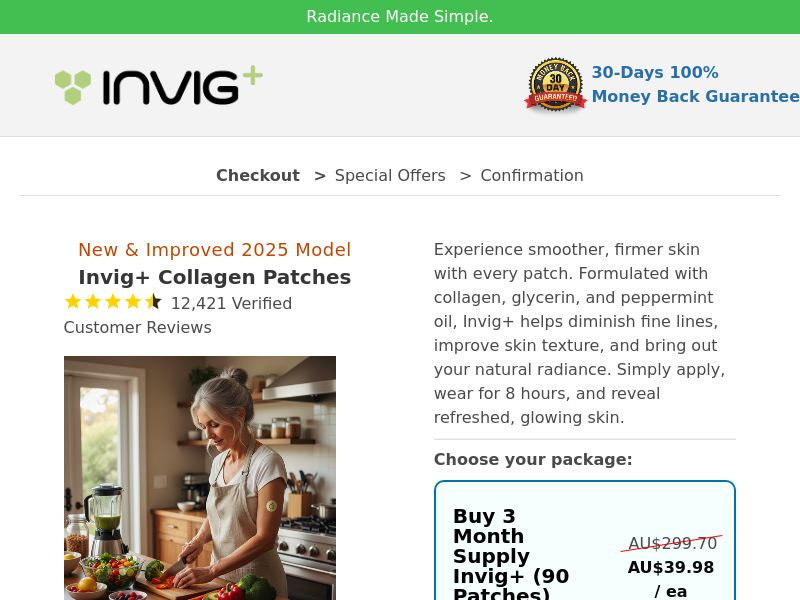 Invig+ Patches SS - AU