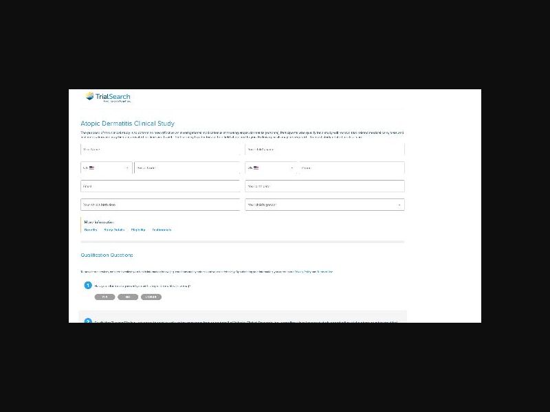 Trial Search - Eczema - Clinical Trial - CPL (US)