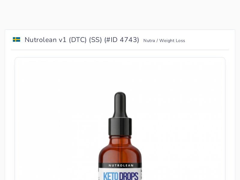Nutrolean v1 (DTC) (SS)