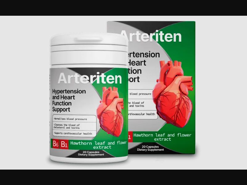 Arteriten - capsules for hypertension (free)