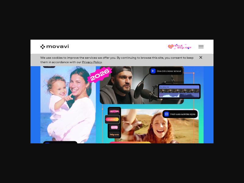 Movavi - Video Editing - RevShare (WW)