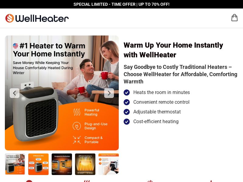 WellHeater SS - US/INTL