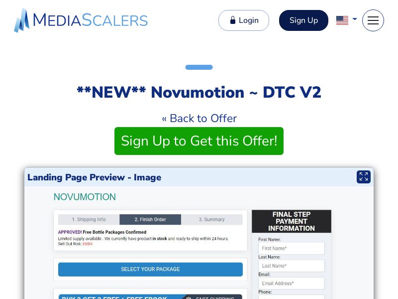 Novumotion ~ DTC V2 [US]