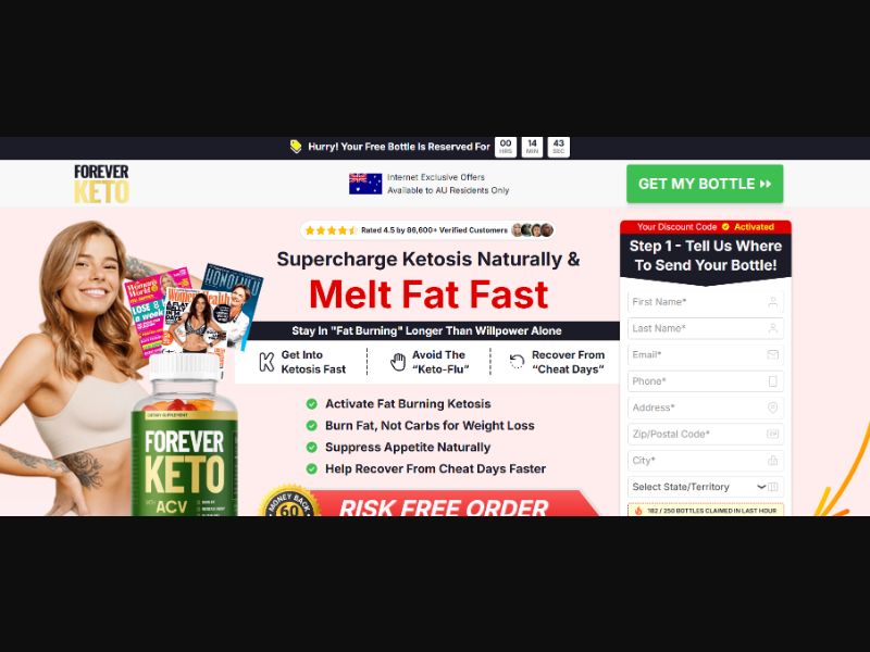 [WEB+MOB] Forever KETO /AU [CPS] *FB Pixel* [Approval Required]
