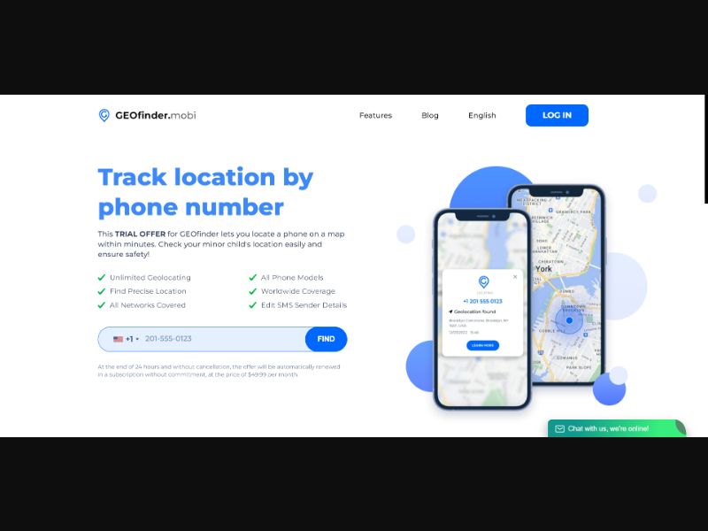 [WEB+MOB] GEOfinder.mobi - Location Tracker /WW Free Trial ★Top