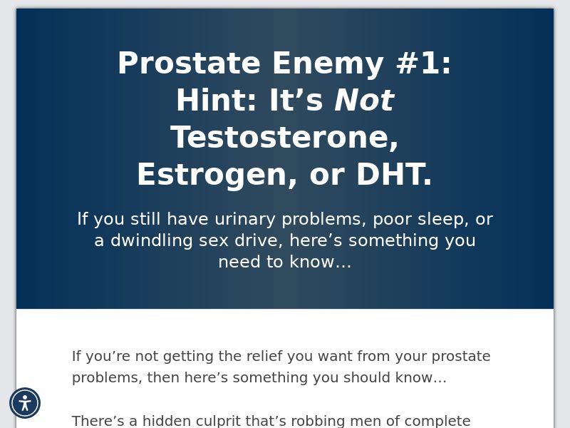 Advanced Prostate Formula - CPS | US, UK, CA, AU