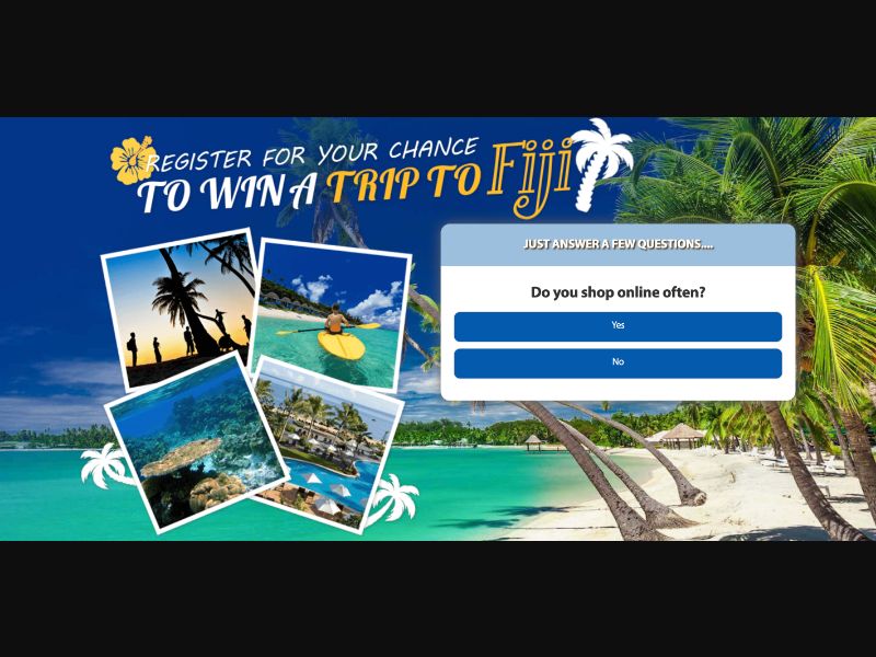 AU - Quiztionnaire- Trip Fiji - (CPL)