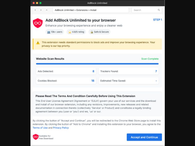 [WEB] AdBlock Unlimited Extension /International (WW) CPI