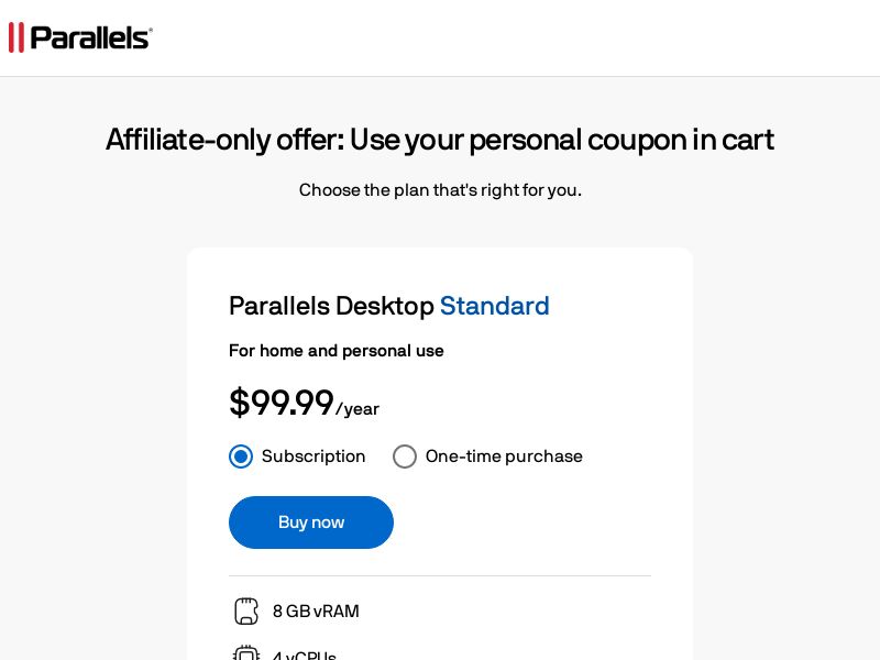 Parallels | Mac & Windows Virtualization CN DE IN UK US