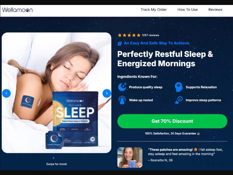 [WEB+MOB] Wellamoon Sleep Patches /MX CPS