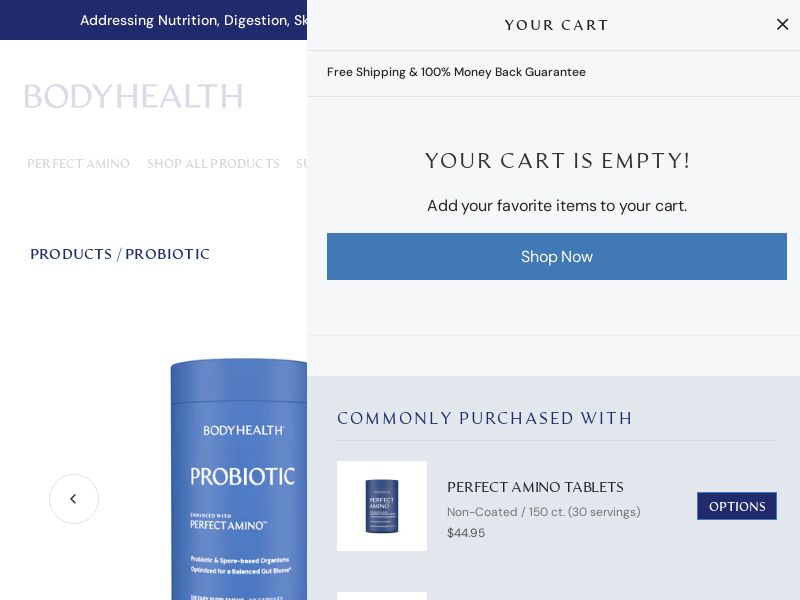 BodyHealth – Probiotic - CPS | Int'l