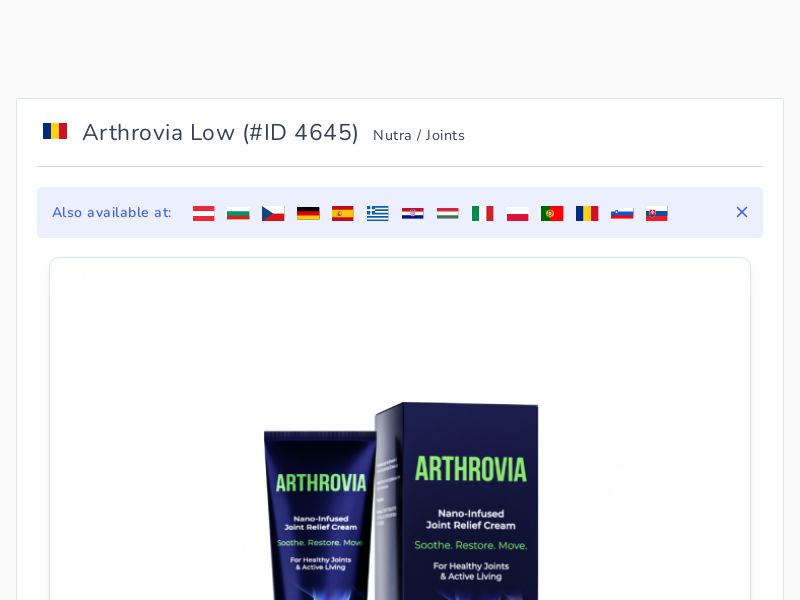 Arthrovia Low