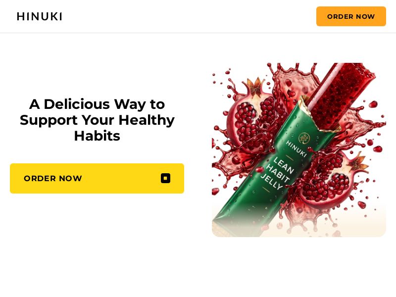 ! NEW OFFER - Hinuki Lean Habit Jelly Sticks [INTL] (Banner,Native,Social,Search,SEO) - CPA {No BrandBidding}