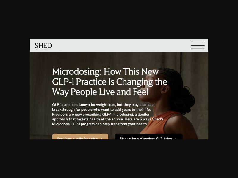 ShedRX - GLP-1 Microdosing - CPS (US)