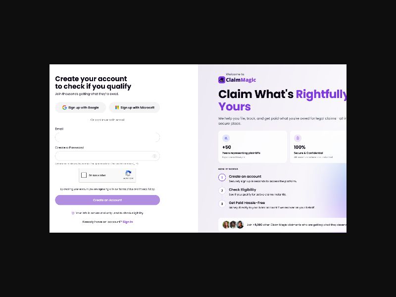 Claim Magic - Legal Claims - CPL (US)