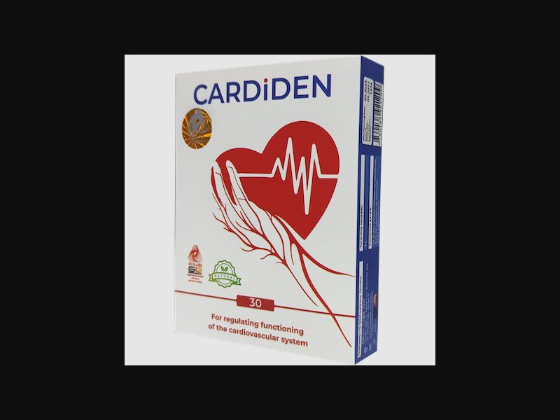 Cardiden - capsules for hypertension