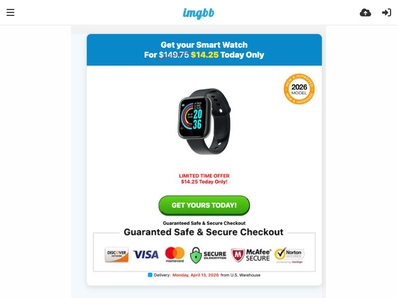 Smart Watch - eCommerce Trial (CPA) - US